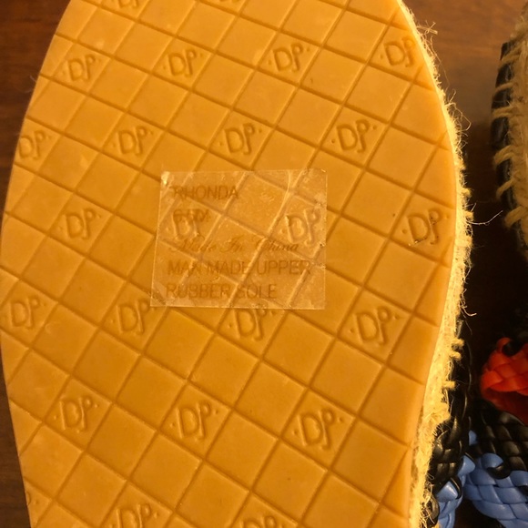 NWOT Donald Pliner Rhonda Woven Espadrille Sandal -Size 7 - Picture 9 of 9